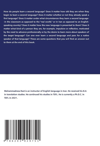 Second Language Acquisition Studies 2